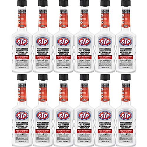 STP High Mileage Fuel Injector Cleaner and Carburetor...
