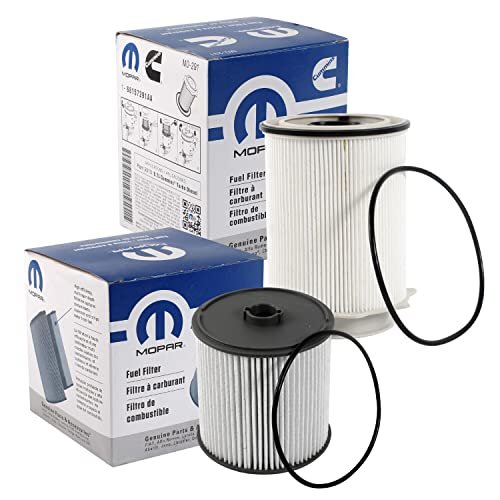 Fuel Filters 68157291AA and 68436631AA for a 2019-2024 Ram...