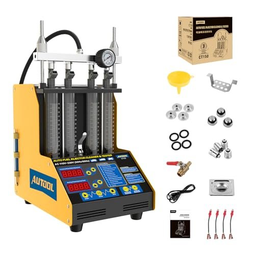 Ultrasonic Fuel Injector Cleaner Tester Support Petrol...