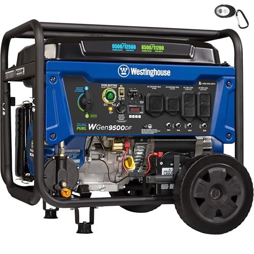 Westinghouse 12500 Watt Dual Fuel Home Backup Portable...