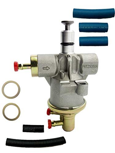 Lift Valley Fuel Pump with Hose Lines Washers Install Kit...
