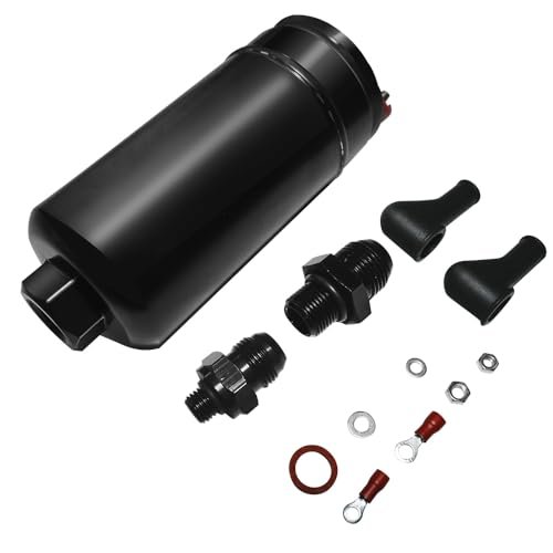 380LPH Inline External Fuel Pump, E85 - Compatible....
