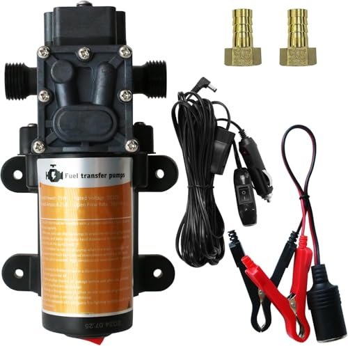 Portable DC 12V 75W Electric Gasoline Transfer Pump, Moves...