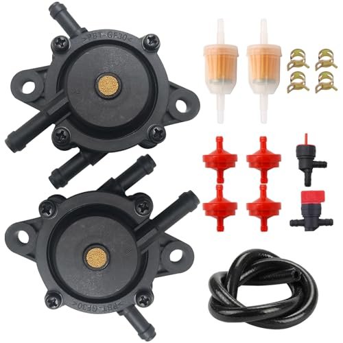 Fuel Pump with Strainers and Oil Hose for Kohler...