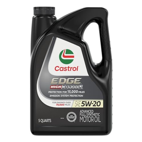 Castrol EDGE High Mileage 5W-20 Advanced Full Synthetic...