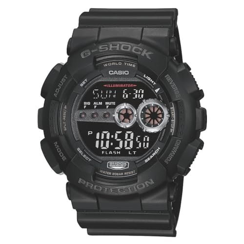 Casio G-Shock GD100-1B | Men's Tough Digital Watch | 200M...