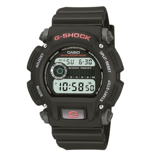 Casio Men's G-Shock DW9052-1V Shock Resistant Black Resin...