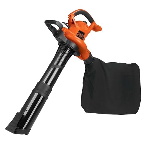 BLACK+DECKER Leaf Blower, Vacuum and Leaf Mulcher 3-in-1,...