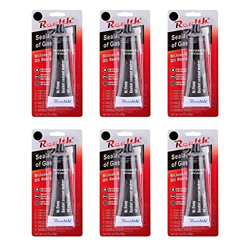 Silicone Gasket Maker Black Oil 1 Pack, High Temperature...