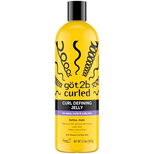Got2B Curled Curl Defining Jelly,15oz, for all curl types,...