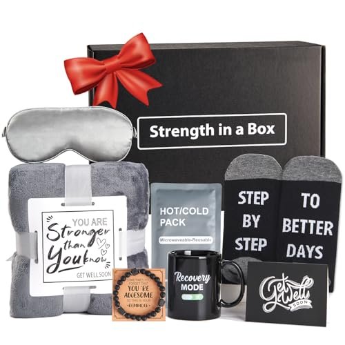 Get Well Soon Gifts for Men - Care Package with...