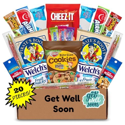 Hangry Kits Get Well Soon Basket For Men, Boys, Women...