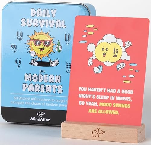 MindMint New Parent Gift for Couples - 50 Funny...
