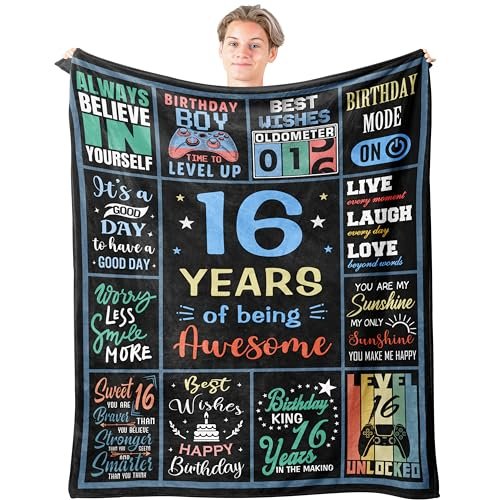 Mcurore 16 Year Old Boy Gifts Ideas Blanket 60