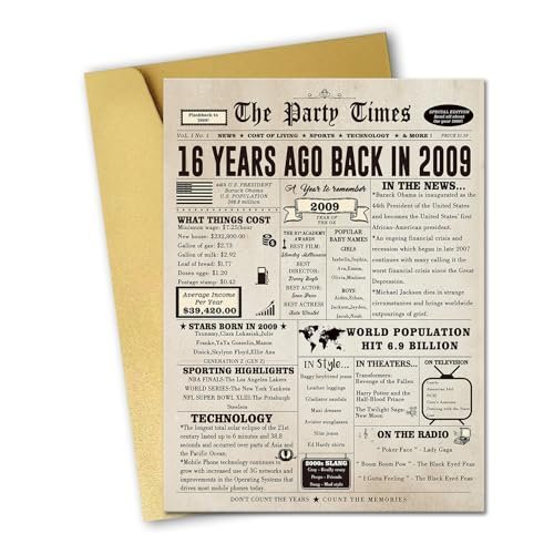 mmuue Big 16th Birthday Gifts Ideas for Him Her, Cool...