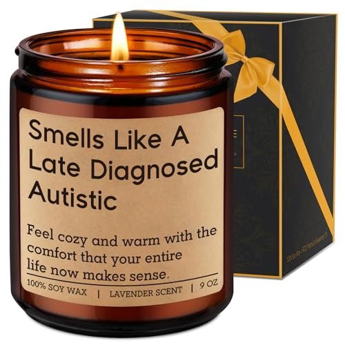 Fairy's Gift Candle, Late Diagnosed Autism Gifts for...