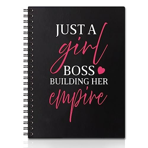 QYUVK Just A Girl Boss Building Her Empire Hardcover 160...