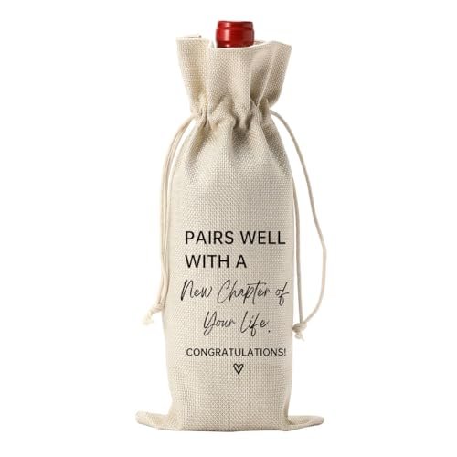 YUANHAO 1Pcs New Job Gifts Wine Gift Bags Going Away...