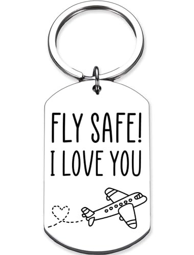 Safe Flight Keychain, Flight Attendant Gifts for Female...