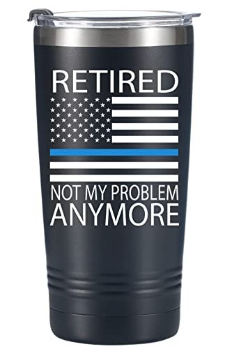 Onebttl Police Retirement Gift for Men, Law Enforcement,...