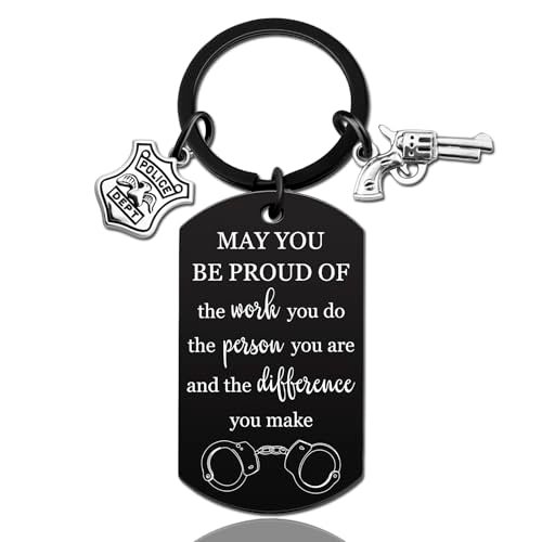 UIWIHHP Police Officer Gifts for Men Women Cool Police...