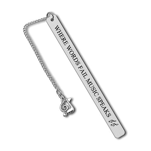 Music Bookmark Gifts Music Lovers Gift Bookmark Gifts for...