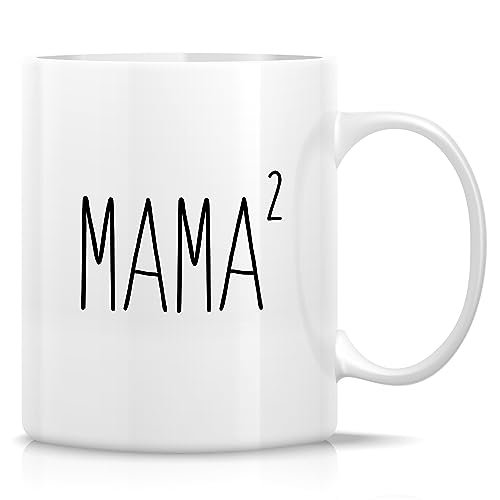 Retreez Funny Mom Mug Gift Mother Mama of Two Kids...