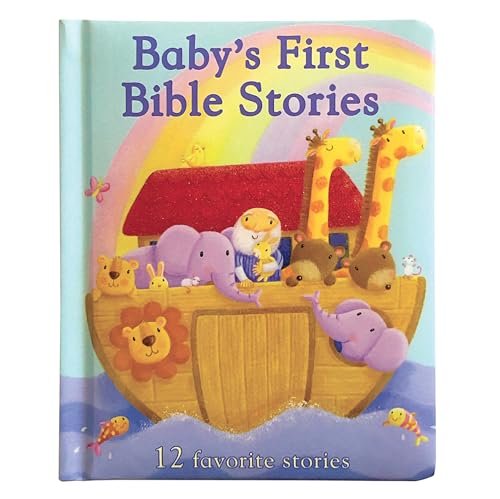 Baby's First Bible Stories Padded Board Book - Gift for...
