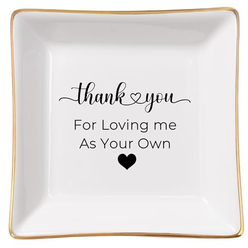 COZITED Bonus Mom Gifts for Step Mom Ring Dish Jewelry...
