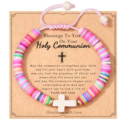 Shonyin First Communion Gifts for Girls, 1st First Holy...