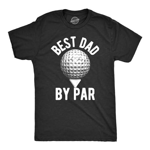 Mens Best Dad by Par T Shirt Funny Fathers Day...