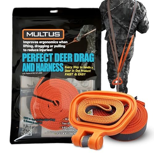 MULTUS Deer Drag and Harness | Hunting Gift for Men...