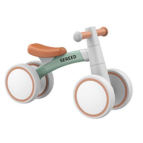 SEREED Baby Balance Bike for 1-2 Year Olds - 4...