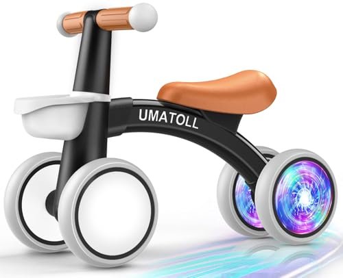 Umatoll Colorful Lighting Baby Balance Bike Toys for 1...