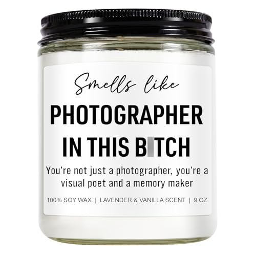 Younift Funny Scented Candle, Photographer Gifts for Men,...