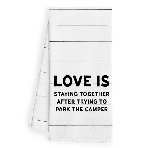 WFSM Camping Kitchen Towels, Camping Decor, Camper Towels,...