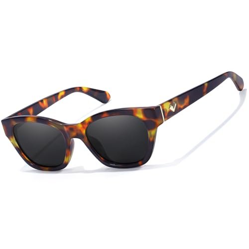 HASFOX Small Cat Eye Sunglasses for Women | Trendy Sun...