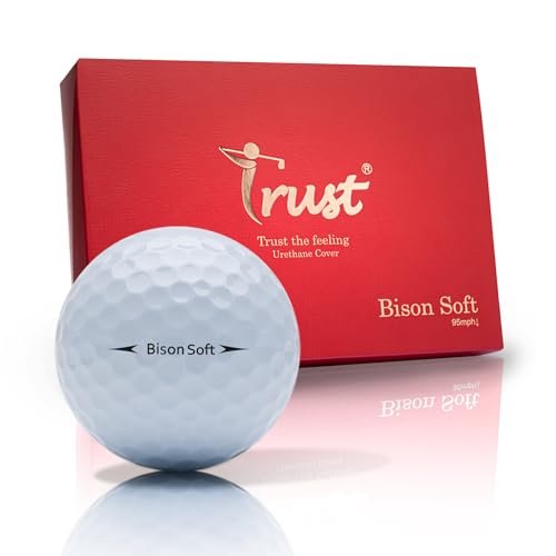 Trust Golf Ball I K8 Bison Soft I Urethane Cover...
