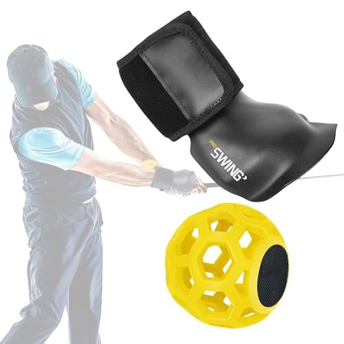 Tottist Golf Swing Trainer Ball - Golf Training Aid with...
