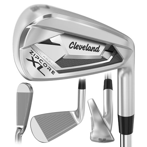 Cleveland Golf Zipcore XL Iron Set, Graphite, Senior,...