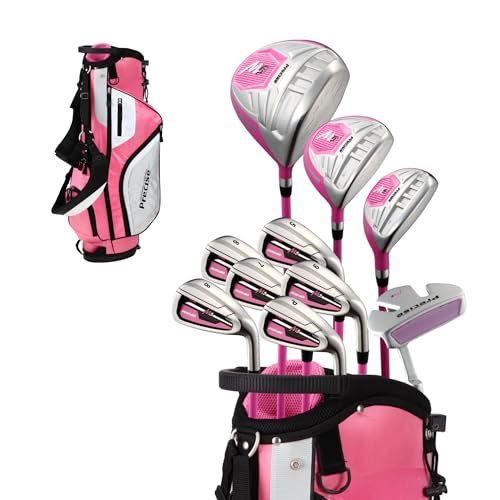 Precise M5 Womens Golf Clubs Full Set, Titanium Driver,...