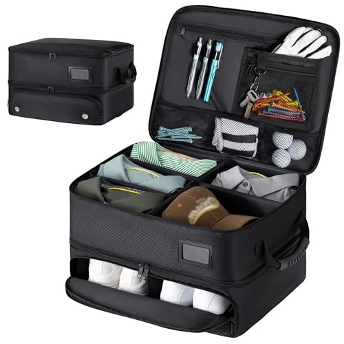 HIMAL HIMAL 2 Layer Golf Trunk Organizer, Golf Gifts for...
