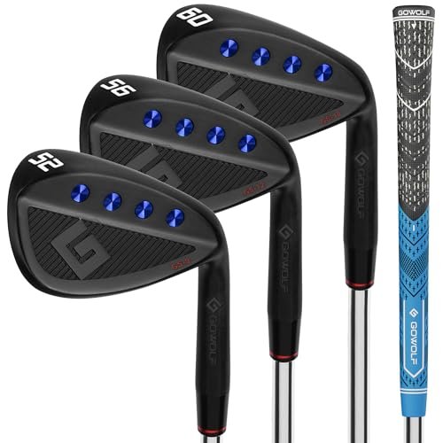 Gowolf Golf Wedges 52, 56, 60 Sets for Men, Premium...
