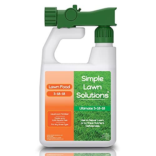 Ultimate 3-18-18 NPK- Lawn Food Quality Liquid Fertilizer-...