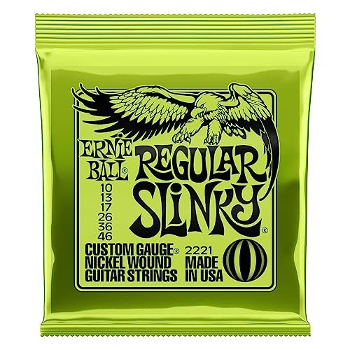 Ernie Ball Regular Slinky Nickel Wound Electric Guitar...