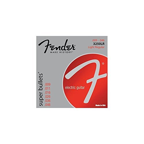 Fender Super 3250 Bullet Electric Guitar Strings, Nickel...