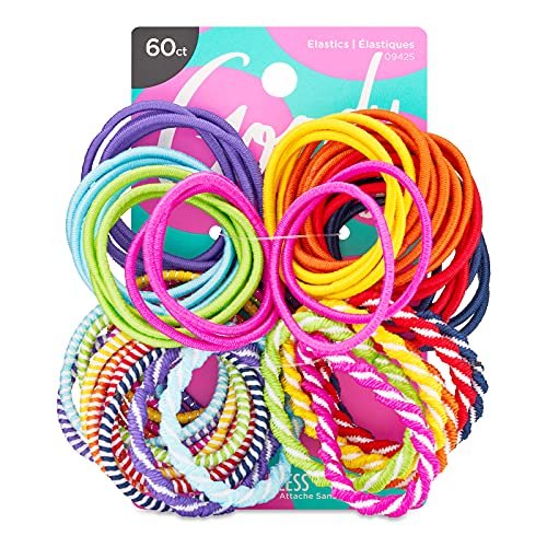 Goody Kids Ouchless Elastic Hair Ties - 60 Ct, Assorted...