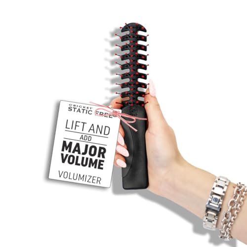 Cricket Static Free Volumizer Hair Brush - Blow Drying,...