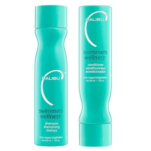 Malibu C Swimmers Wellness Shampoo and Conditioner Set (9...