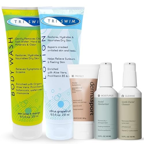 TRISWIM Chlorine Removal Body Wash & After Swim Lotion...